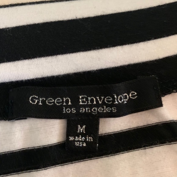 Black and White Stripe Skirt - Picture 5 of 5